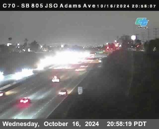 SB 805 at Madison Ave (Off Ramp)