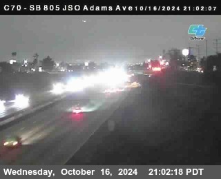 SB 805 at Madison Ave (Off Ramp)