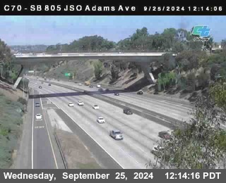 SB 805 at Madison Ave (Off Ramp)