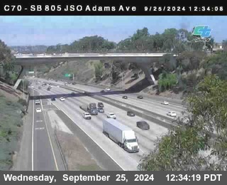 SB 805 at Madison Ave (Off Ramp)