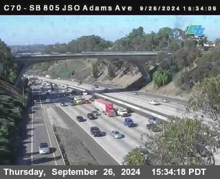 SB 805 at Madison Ave (Off Ramp)