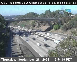 SB 805 at Madison Ave (Off Ramp)