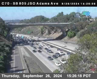 SB 805 at Madison Ave (Off Ramp)