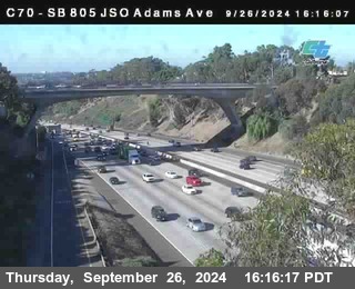 SB 805 at Madison Ave (Off Ramp)