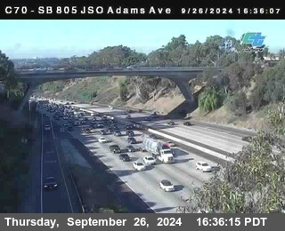 SB 805 at Madison Ave (Off Ramp)