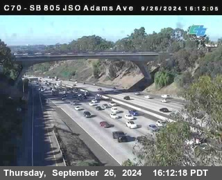 SB 805 at Madison Ave (Off Ramp)