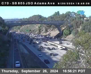 SB 805 at Madison Ave (Off Ramp)