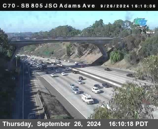 SB 805 at Madison Ave (Off Ramp)