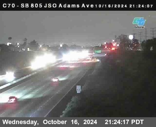 SB 805 at Madison Ave (Off Ramp)