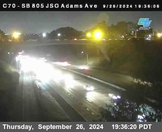 SB 805 at Madison Ave (Off Ramp)