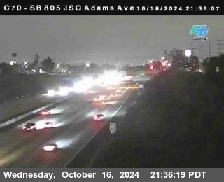 SB 805 at Madison Ave (Off Ramp)