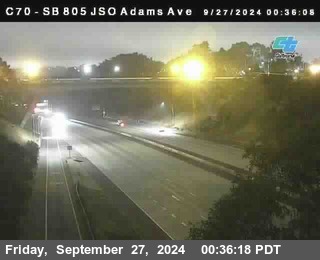 SB 805 at Madison Ave (Off Ramp)