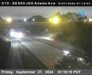 SB 805 at Madison Ave (Off Ramp)