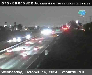 SB 805 at Madison Ave (Off Ramp)