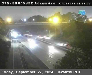 SB 805 at Madison Ave (Off Ramp)