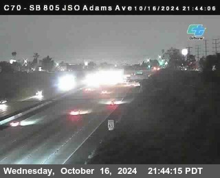 SB 805 at Madison Ave (Off Ramp)