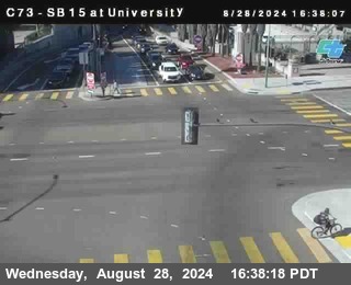 SB 15 at University Ave