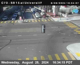 SB 15 at University Ave