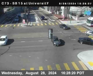 SB 15 at University Ave