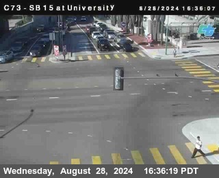 SB 15 at University Ave