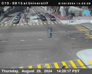 SB 15 at University Ave