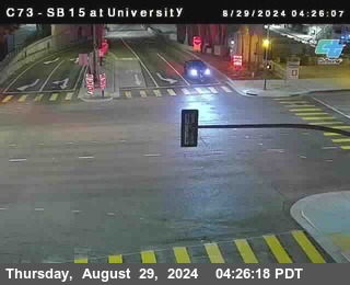 SB 15 at University Ave