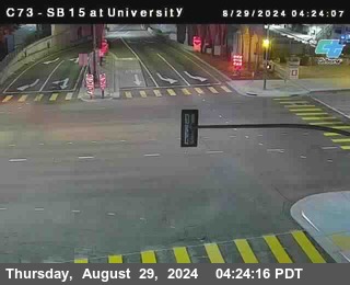 SB 15 at University Ave