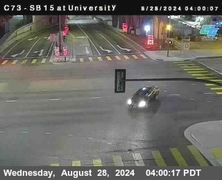 SB 15 at University Ave