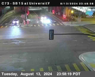 SB 15 at University Ave