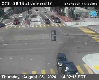 SB 15 at University Ave