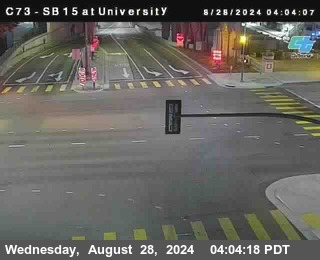 SB 15 at University Ave