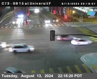 SB 15 at University Ave