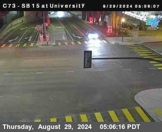 SB 15 at University Ave