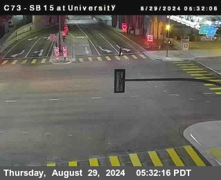 SB 15 at University Ave