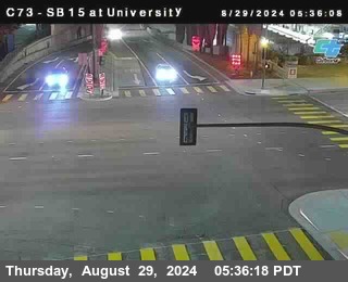 SB 15 at University Ave