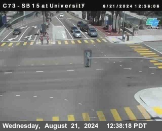 SB 15 at University Ave