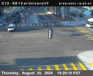 SB 15 at University Ave