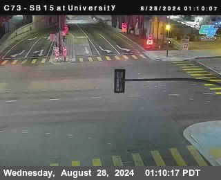 SB 15 at University Ave