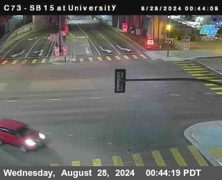 SB 15 at University Ave