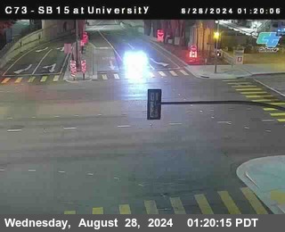 SB 15 at University Ave