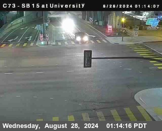 SB 15 at University Ave