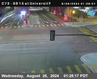 SB 15 at University Ave