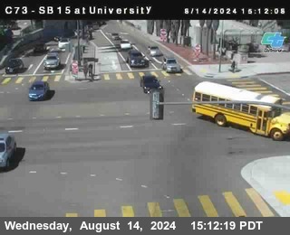 SB 15 at University Ave