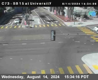 SB 15 at University Ave