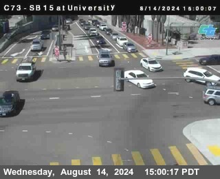 SB 15 at University Ave