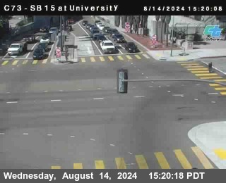 SB 15 at University Ave