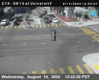 SB 15 at University Ave