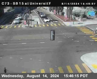 SB 15 at University Ave