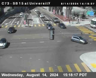 SB 15 at University Ave