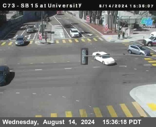 SB 15 at University Ave